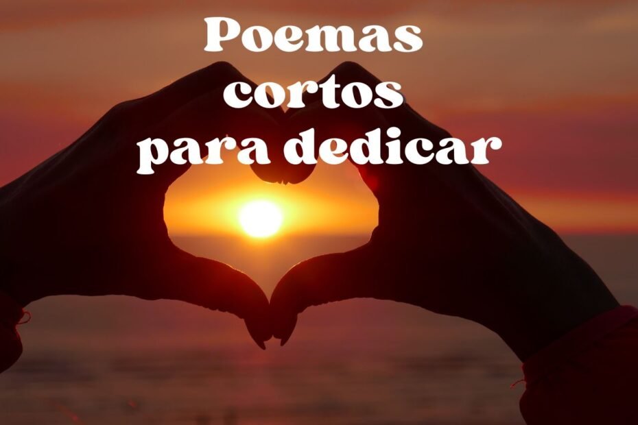 Poemas cortos para dedicar