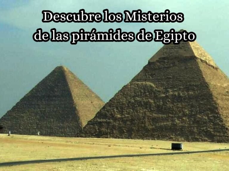 misterios de las piramides de egipto