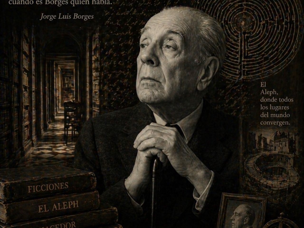 100 frases de Jorge Luis Borges - Somos poesía