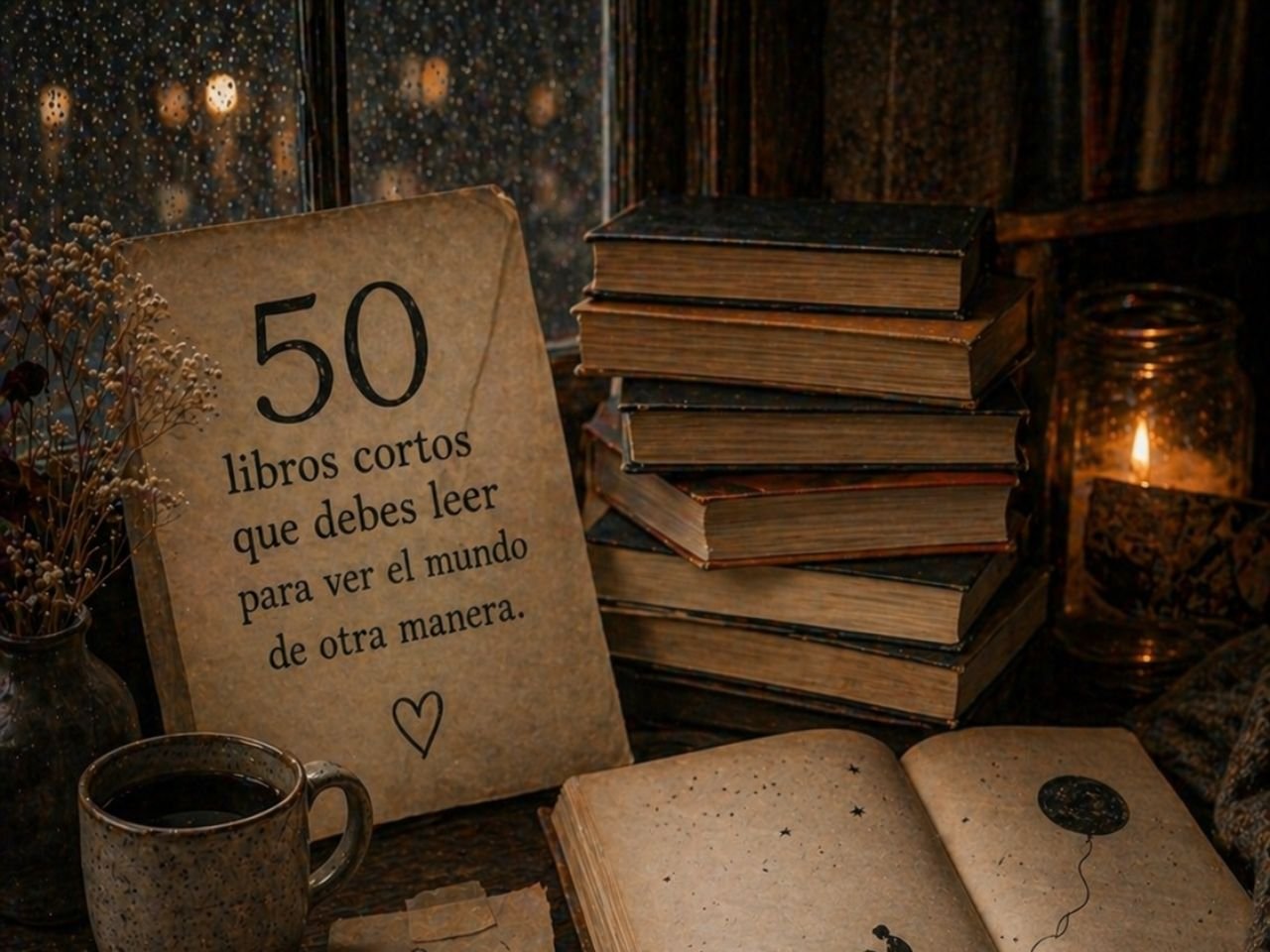 50 libros cortos que debes leer al menos una vez en la vida - Somos poesía