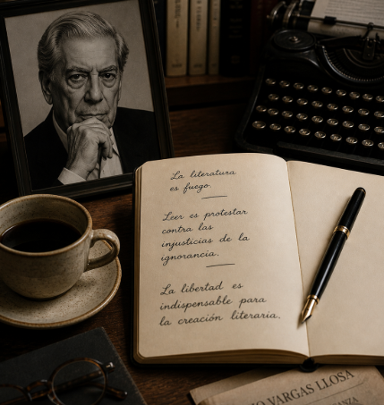 Frases de Vargas Llosa