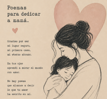 poemas para dedicar a mamá
